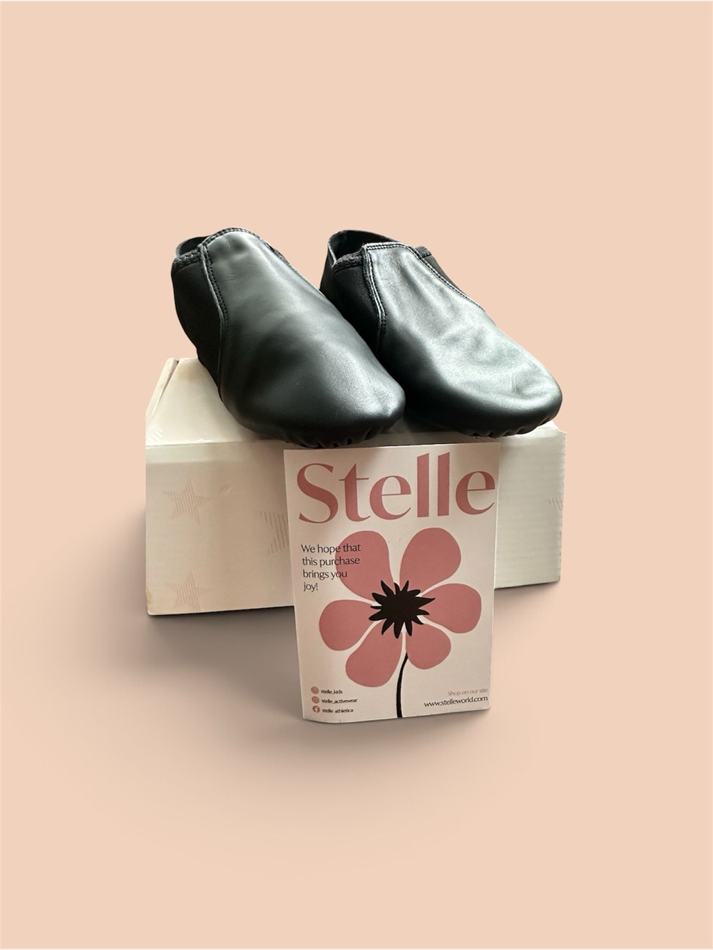 Stelle  Jazz black  Leather 9MT Shoes NWT children’s